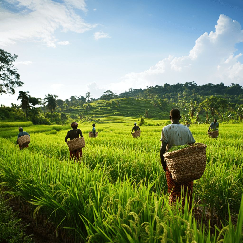 PPP : Booster de la Production de Riz à Gagnoa.