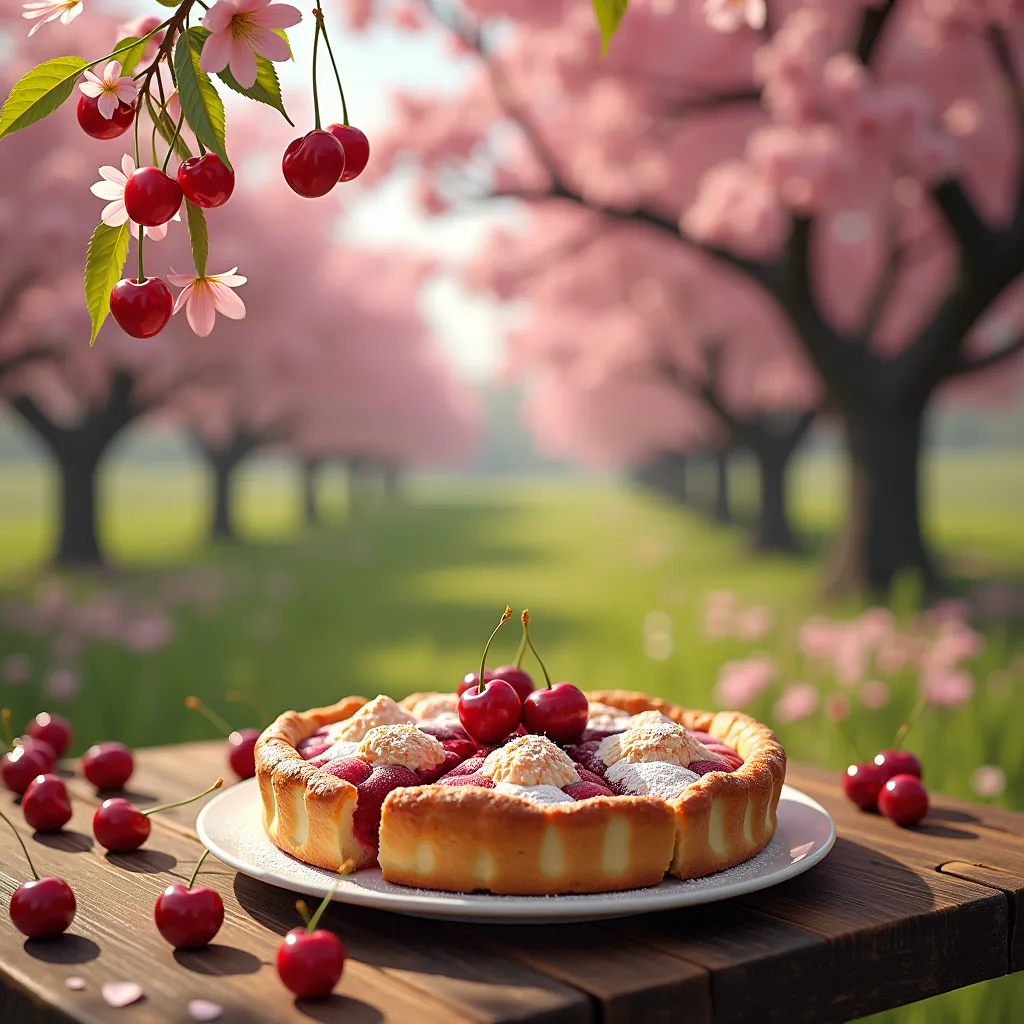 Cerises en Fête : Clafoutis Coco à Tester !