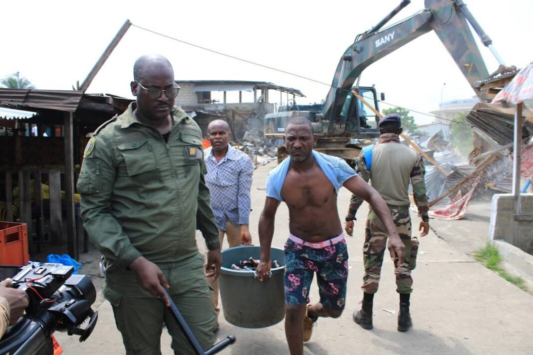 Libreville : démolitions en série pour lancer un nouveau cap