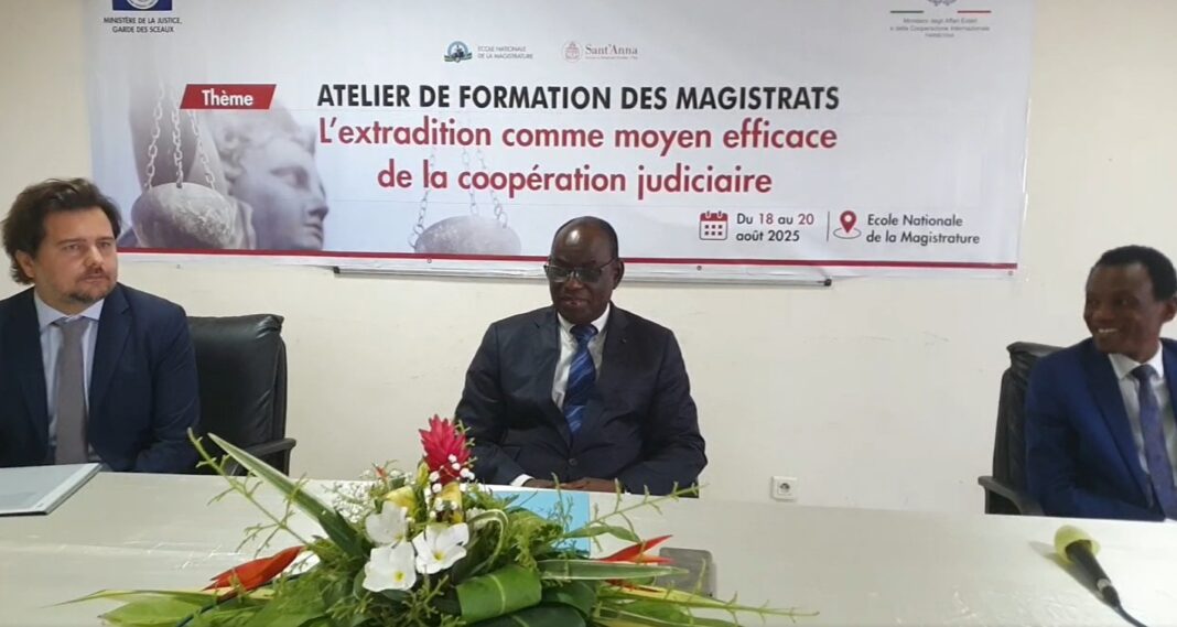 Gabon : l’ENM accueille un atelier sur l’extradition