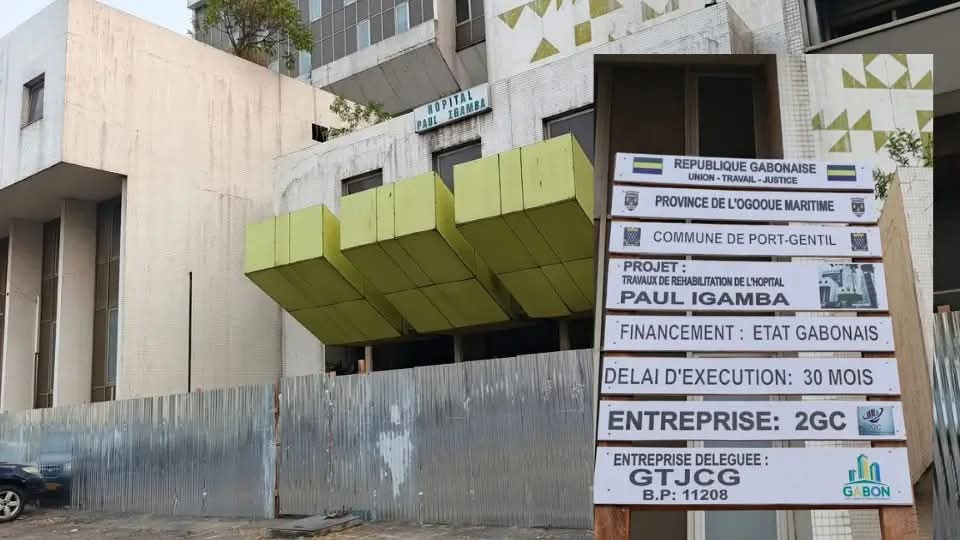 Port-Gentil : l’hôpital Paul Igamba renaît de ses cendres