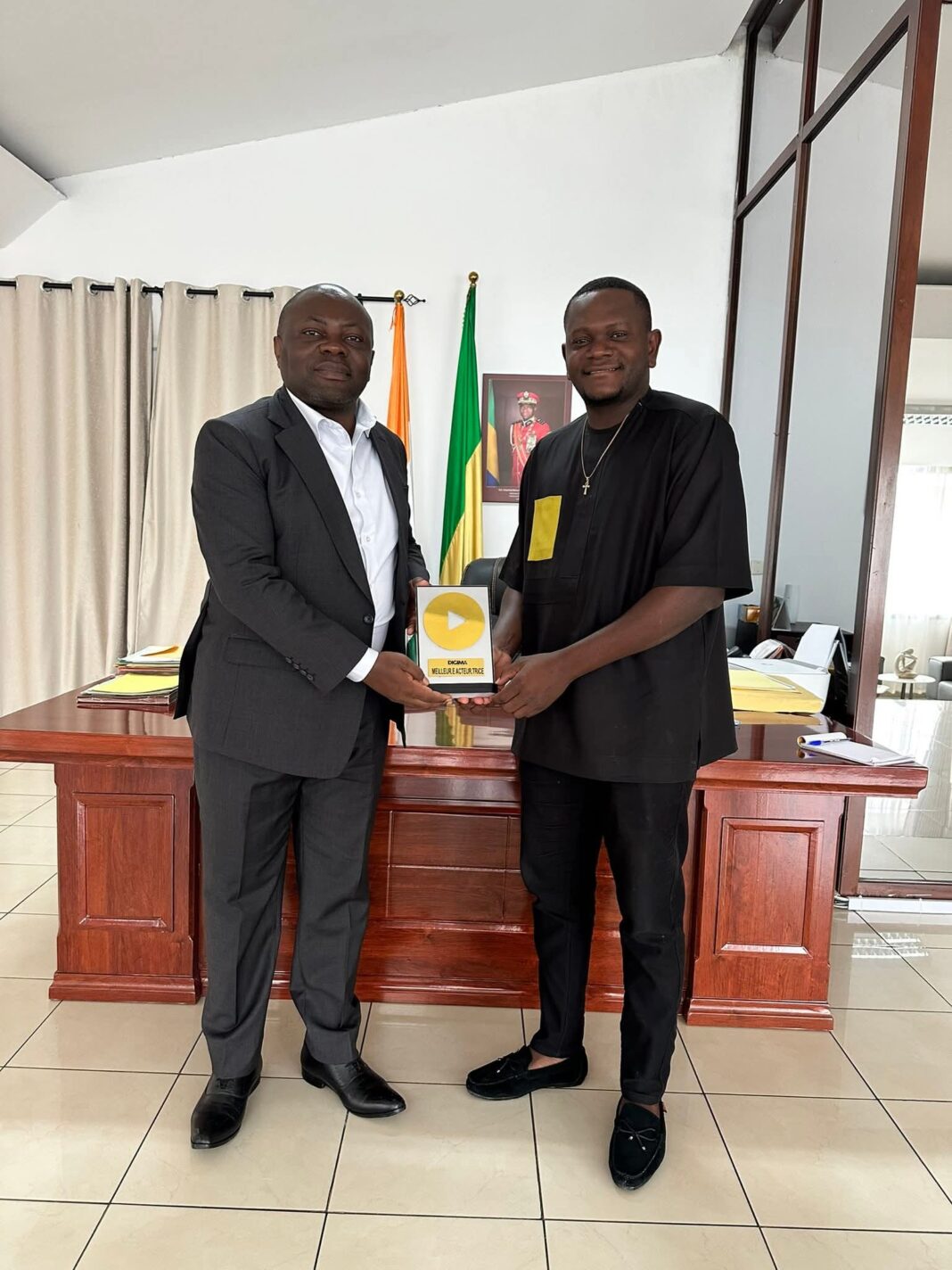 DIGIMA 2025: Roméo MD reçu par l’Ambassadeur du Gabon