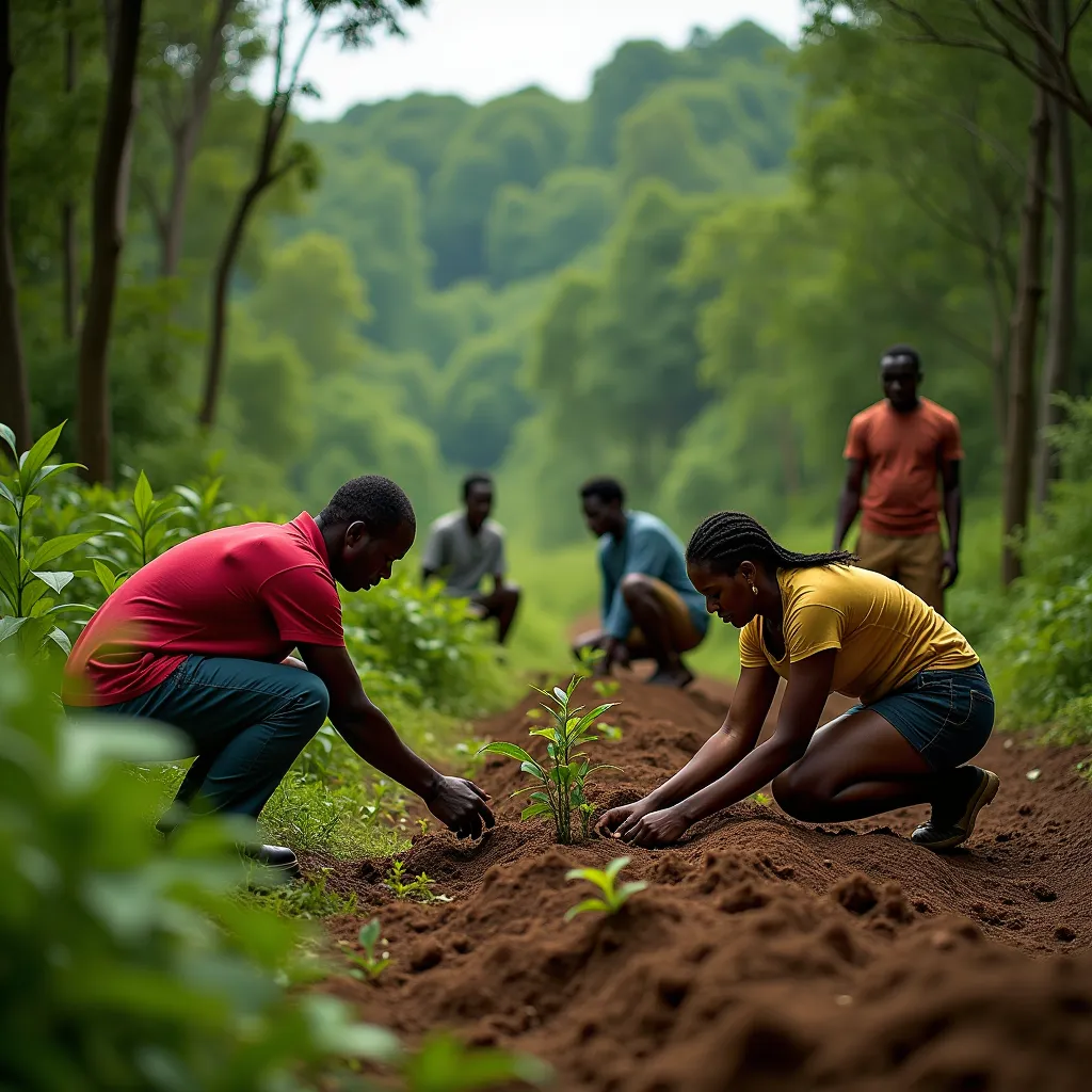 Reforestation à Kirifi : Un avenir durable pour la forêt