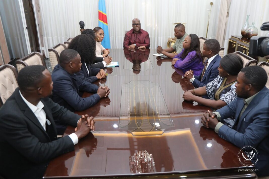 RDC : Tshisekedi reçoit la nouvelle équipe dirigeante du CNJ