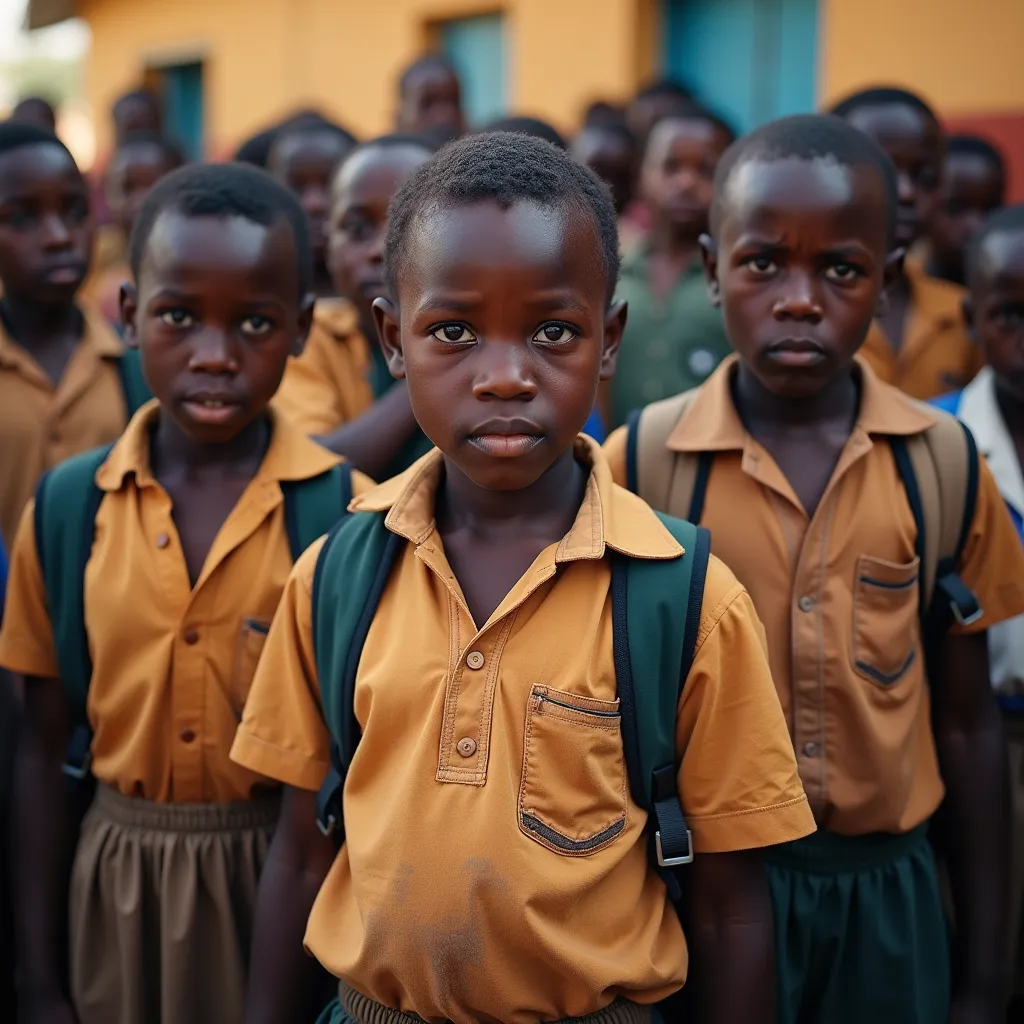 Matériel scolaire détruit : éducation freinée