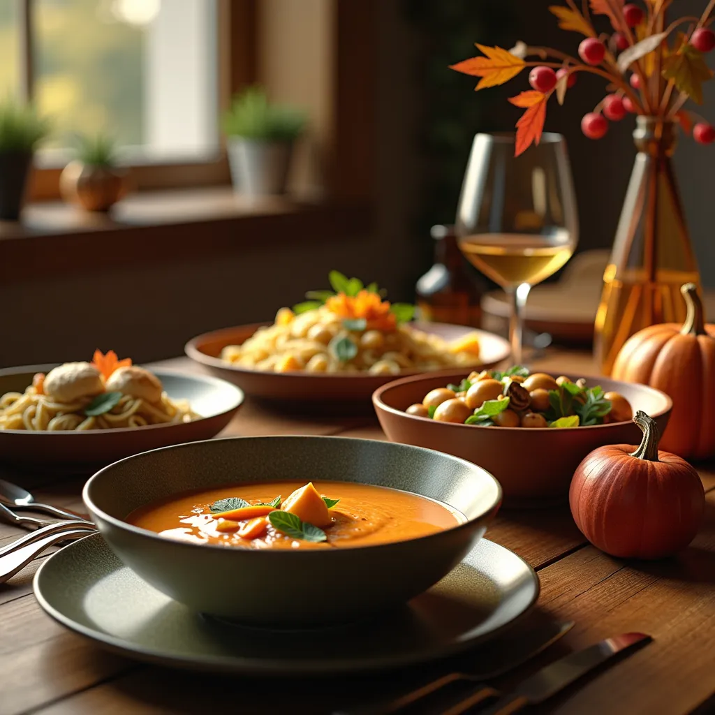 Inspiration automnale : recettes réconfortantes à savourer