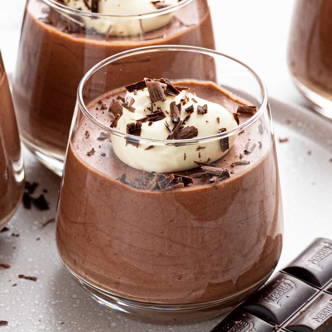 Mousse au chocolat : le dessert protéiné incontournable
