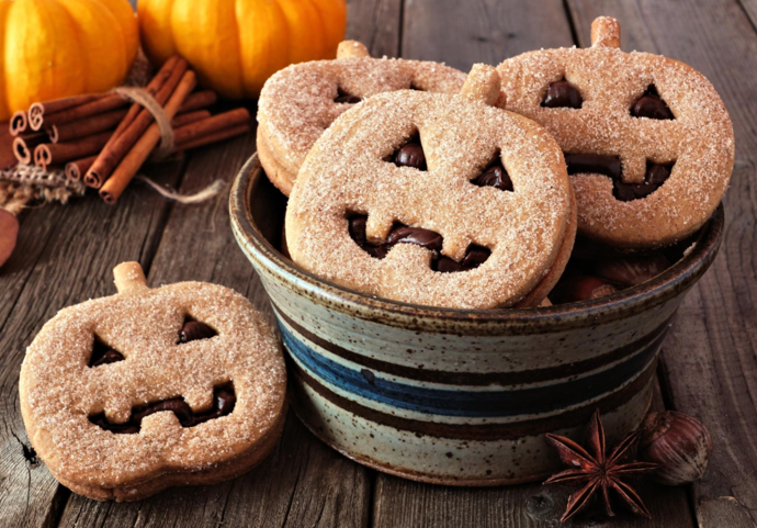 Cookies d’Halloween : la magie de la citrouille