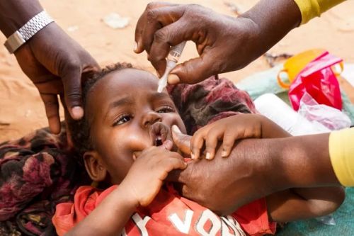 Vaccination contre la poliomyélite au Cameroun