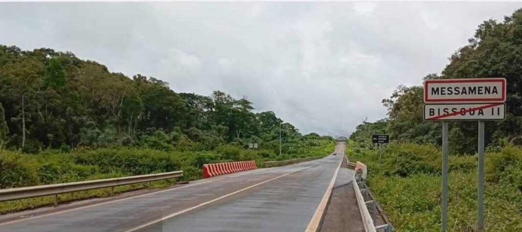 Infrastructures routières camerounaises.