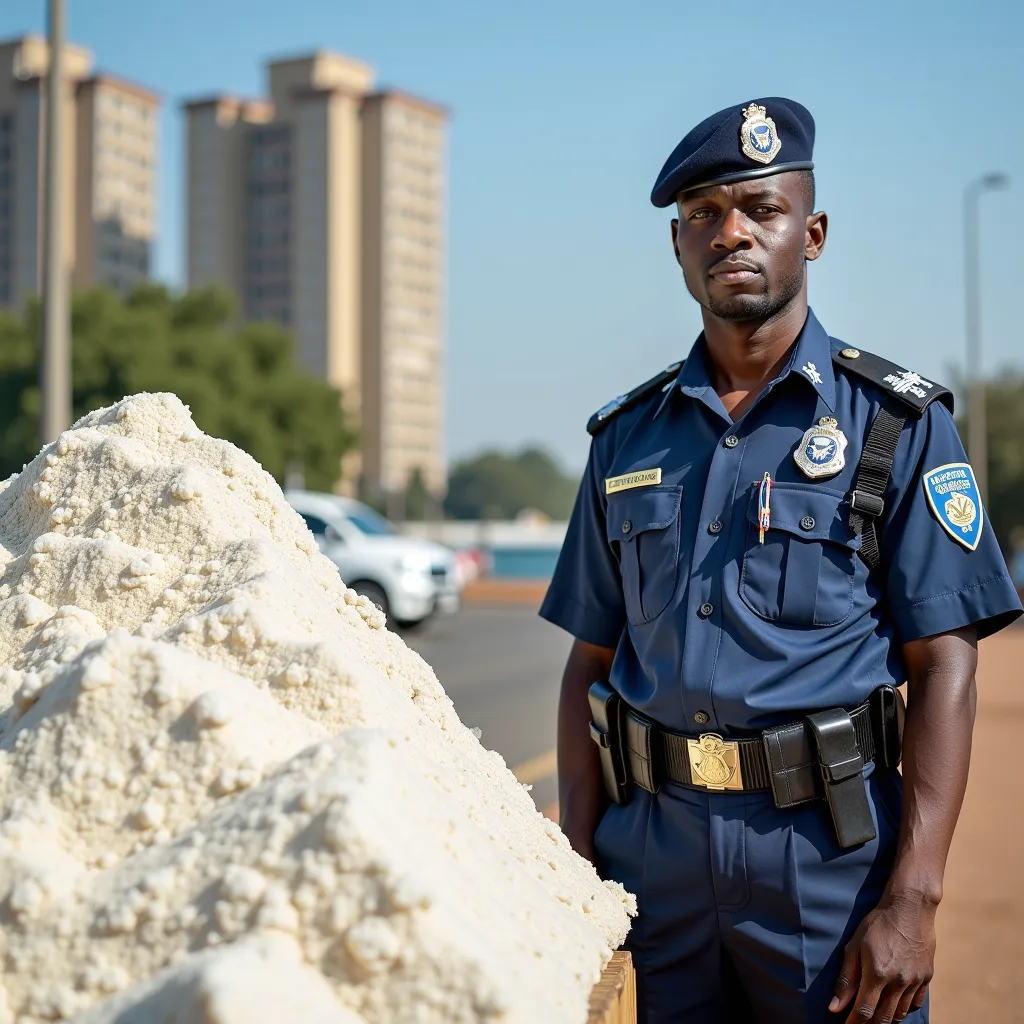 Démantèlement des réseaux de méthamphétamine à Kinshasa