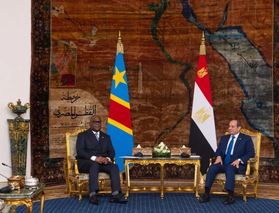 Tshisekedi au Caire : Renforcement des liens RDC-Égypte