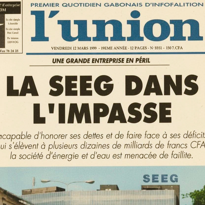 Le gouvernement hérite d’une SEEG déjà au bord du gouffre