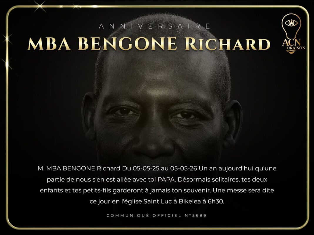 Anniversaire MBA BENGONE Richard Anniversaire MBA BENGONE Richard