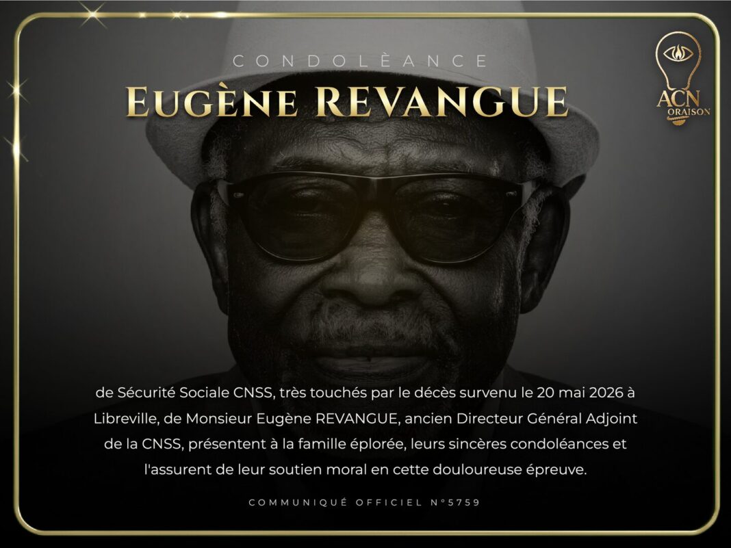 Condolèance Eugène REVANGUE Condolèance Eugène REVANGUE