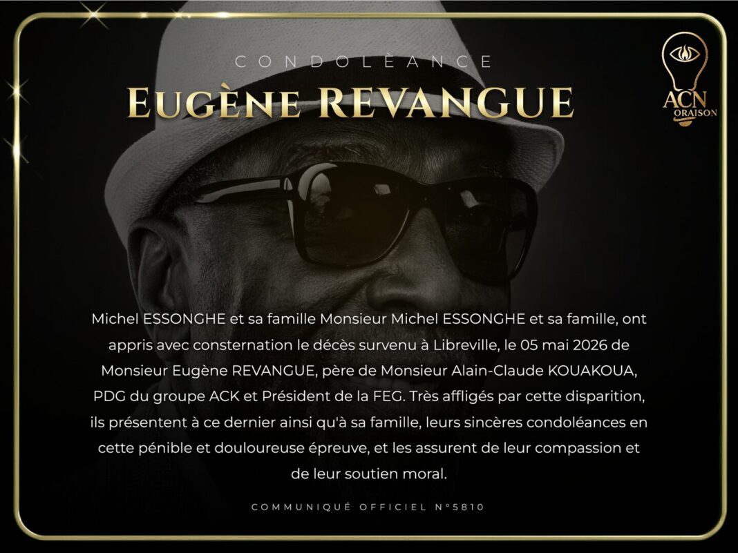 Condolèance Eugène REVANGUE Condolèance Eugène REVANGUE