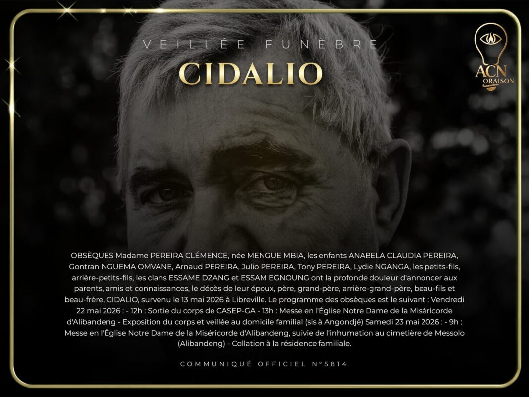 Veillée funèbre CIDALIO Veillée funèbre CIDALIO