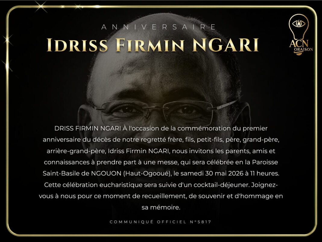 Anniversaire Idriss Firmin NGARI Anniversaire Idriss Firmin NGARI