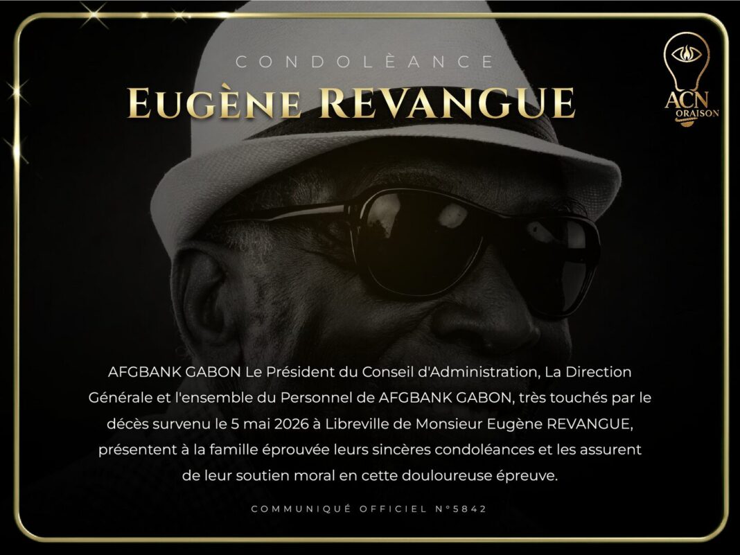 Condolèance Eugène REVANGUE Condolèance Eugène REVANGUE
