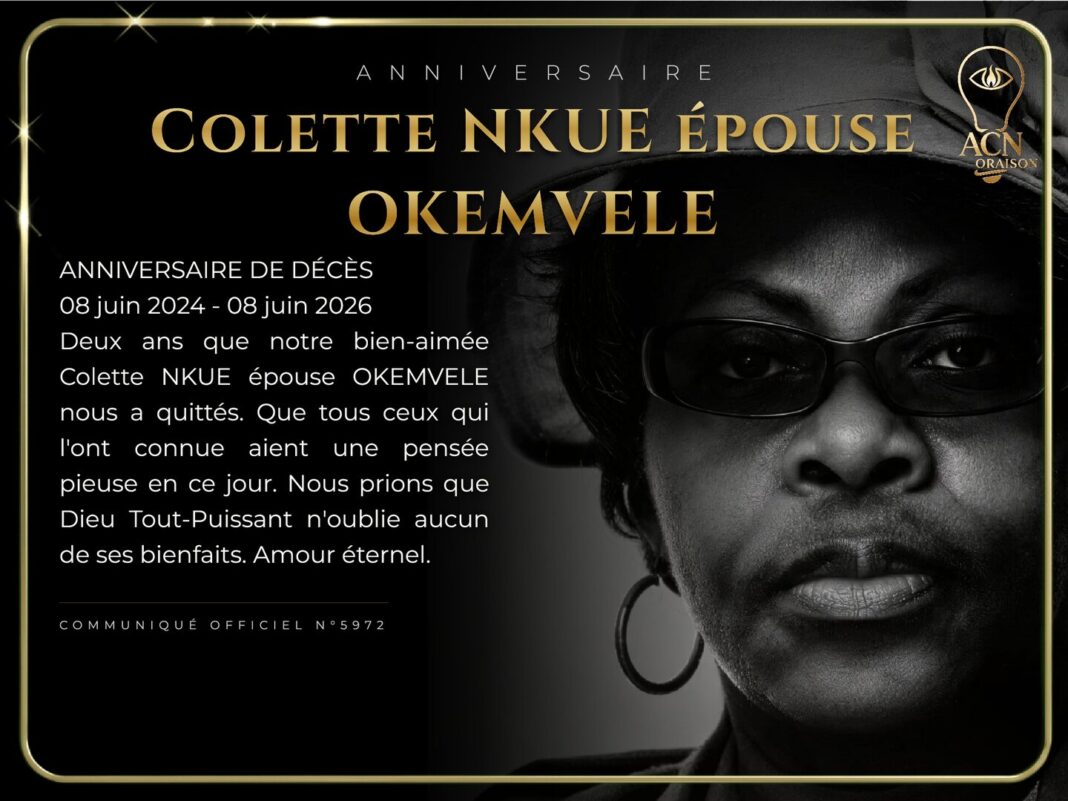 Anniversaire Colette NKUE épouse OKEMVELE Anniversaire Colette NKUE épouse OKEMVELE