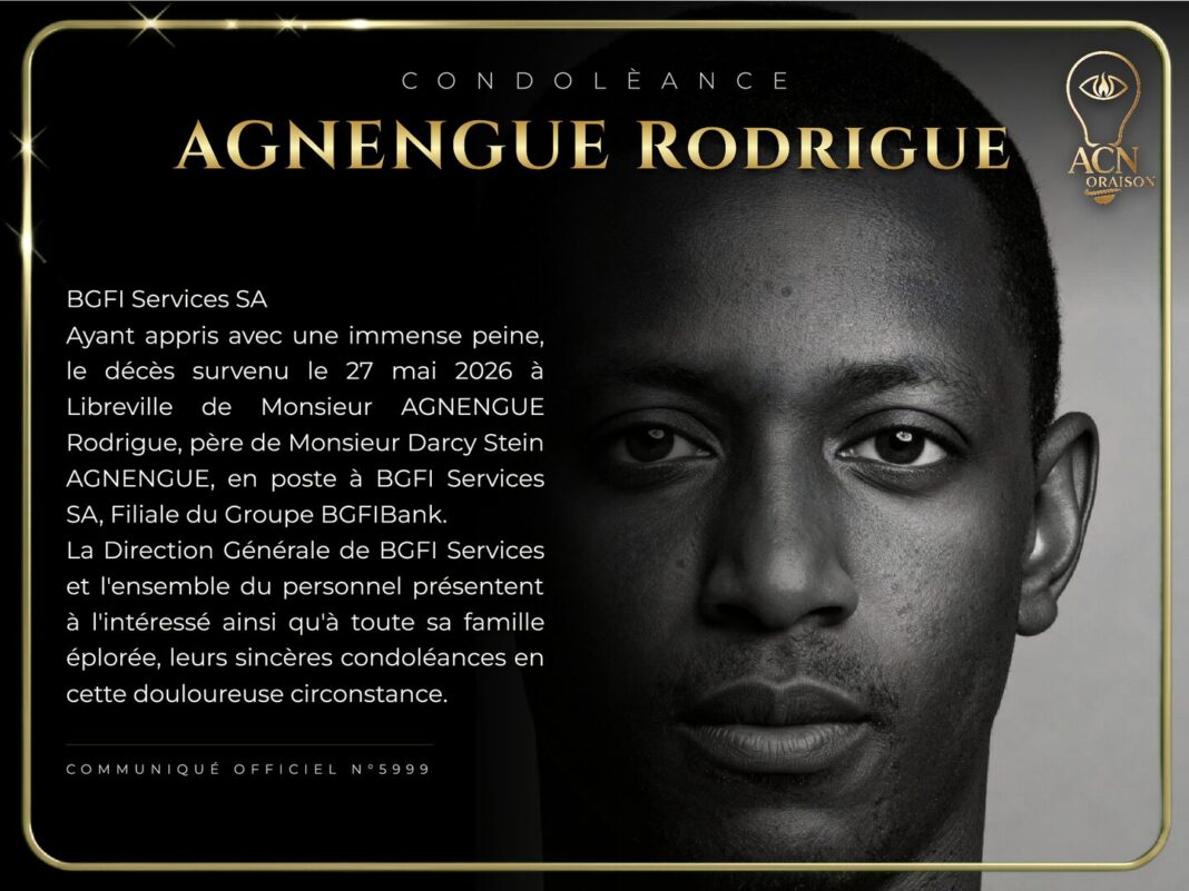 Condolèance AGNENGUE Rodrigue Condolèance AGNENGUE Rodrigue