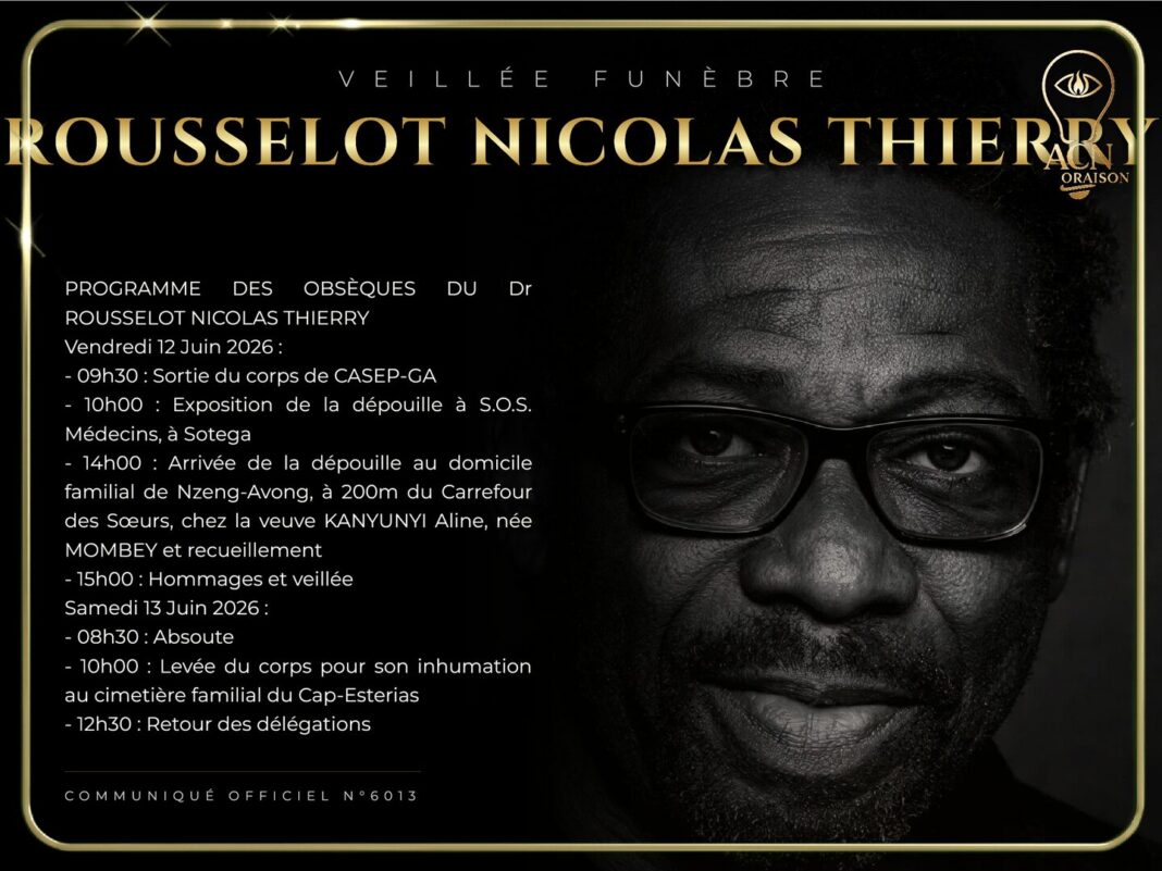 Veillée funèbre ROUSSELOT NICOLAS THIERRY Veillée funèbre ROUSSELOT NICOLAS THIERRY