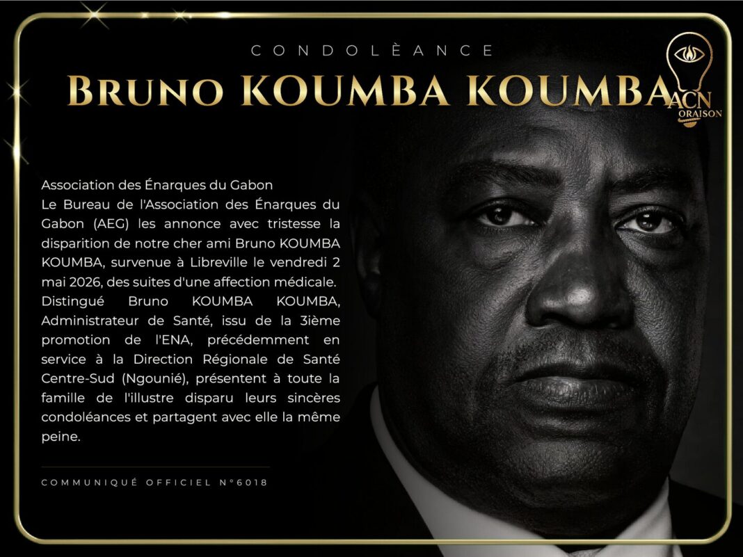 Condolèance Bruno KOUMBA KOUMBA Condolèance Bruno KOUMBA KOUMBA