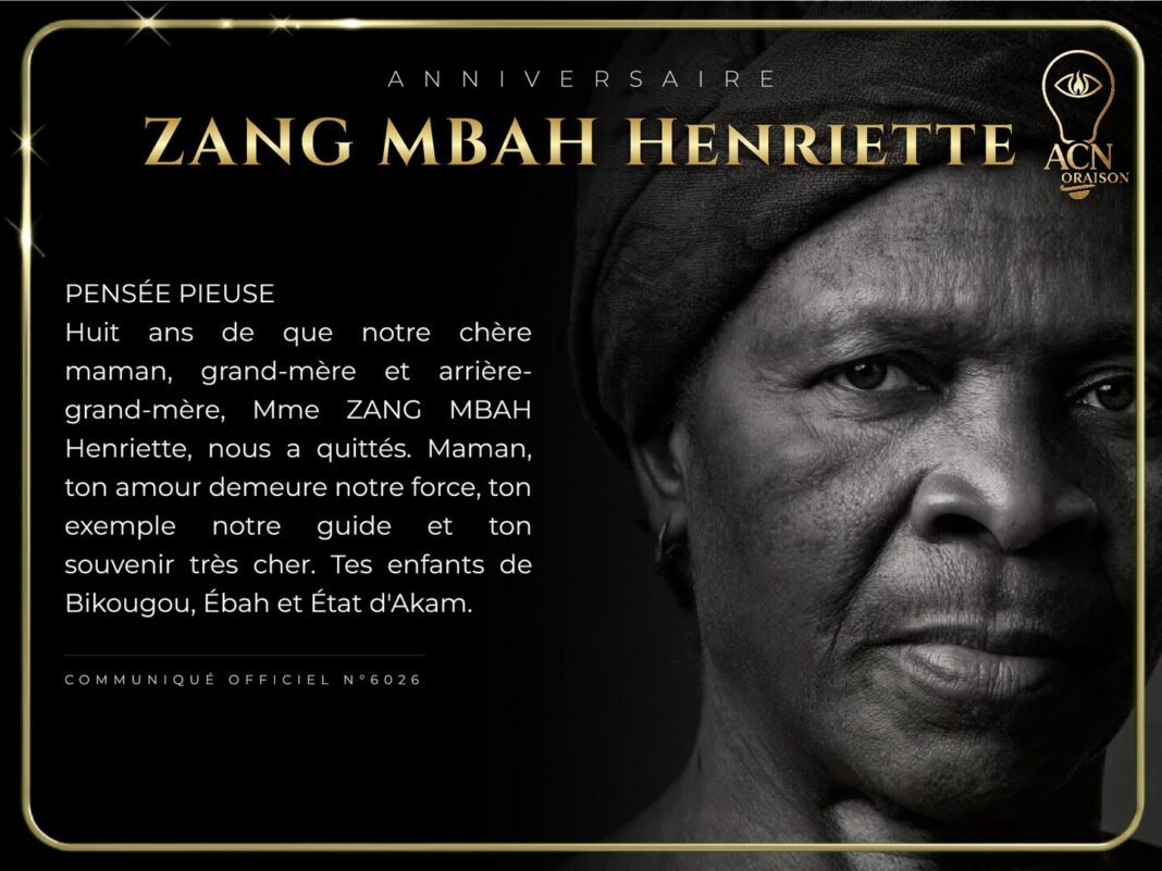 Anniversaire ZANG MBAH Henriette Anniversaire ZANG MBAH Henriette