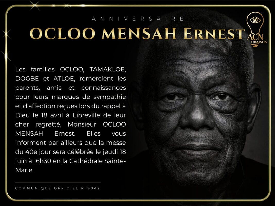Anniversaire OCLOO MENSAH Ernest Anniversaire OCLOO MENSAH Ernest