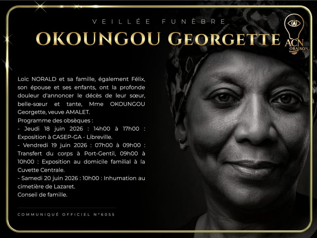 Veillée funèbre OKOUNGOU Georgette Veillée funèbre OKOUNGOU Georgette