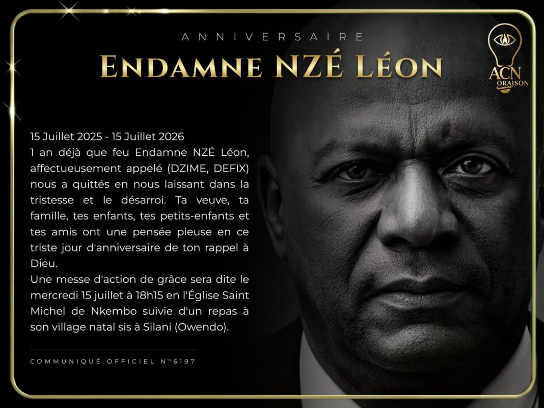 Anniversaire Endamne NZÉ Léon Anniversaire Endamne NZÉ Léon