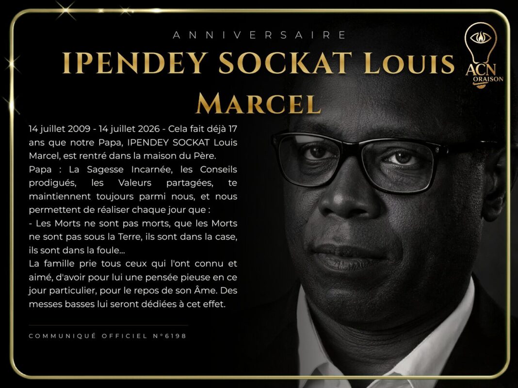 Anniversaire IPENDEY SOCKAT Louis Marcel Anniversaire IPENDEY SOCKAT Louis Marcel